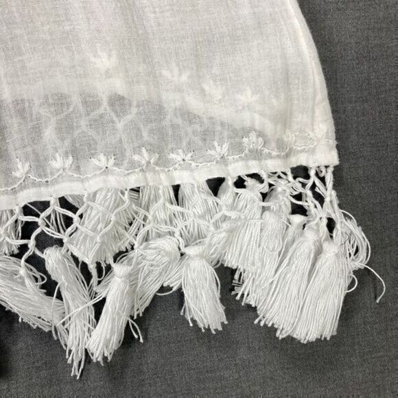 Roberta Roller Rabbit Swim Cover Up Tunic Dress Women XS Lucknow Serafina Tassle - Picture 10 of 16